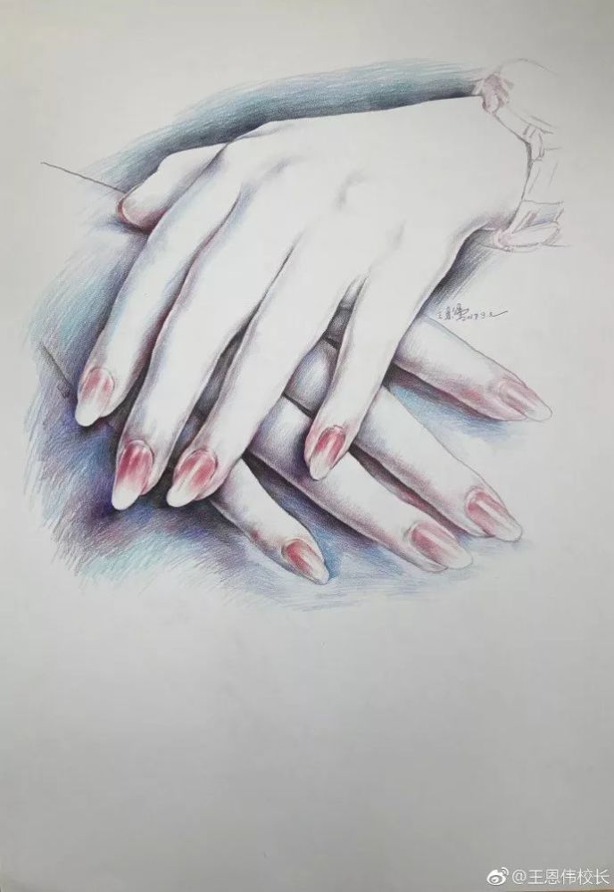 杨超越|这样的画作，秒杀美颜相机！