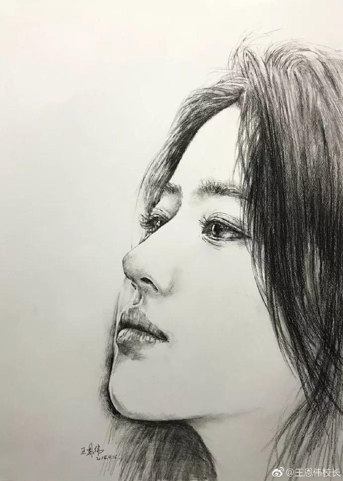 杨超越|这样的画作，秒杀美颜相机！