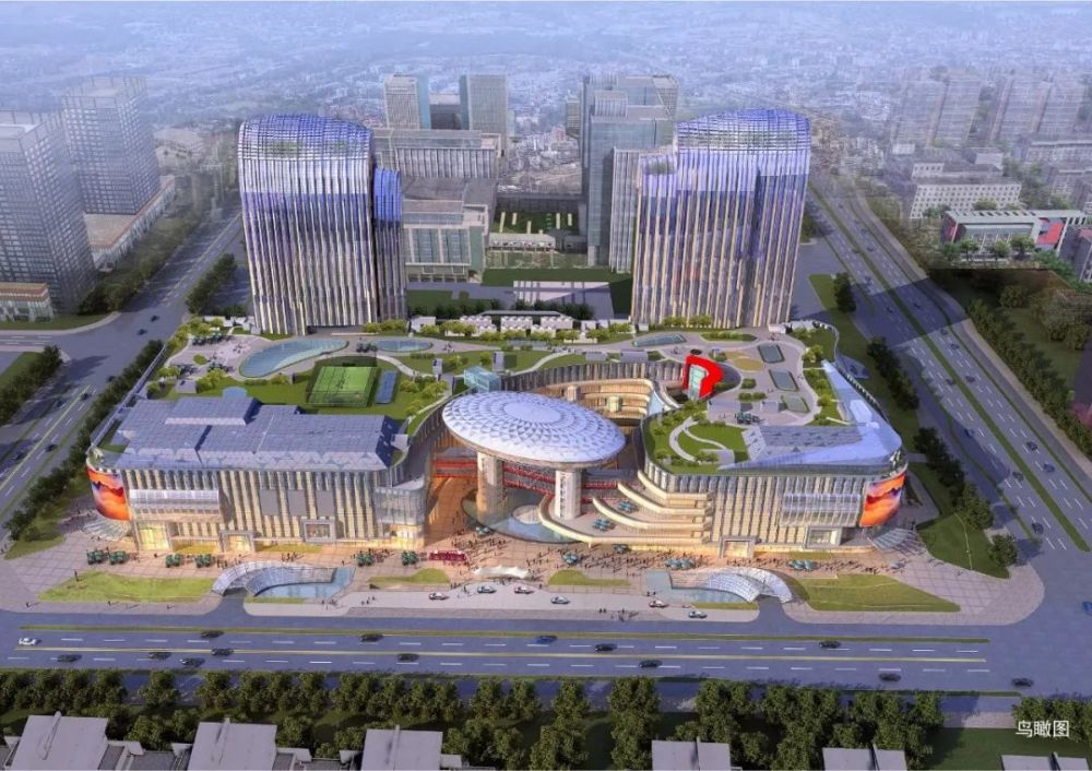 昌建广场效果图 星耀天地 星耀天地实景图