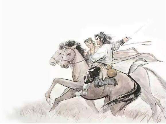 井栏砂宿遇夜客|唐代诗人李涉半夜遇强盗打劫，不要金，不要银，只求他写一首诗