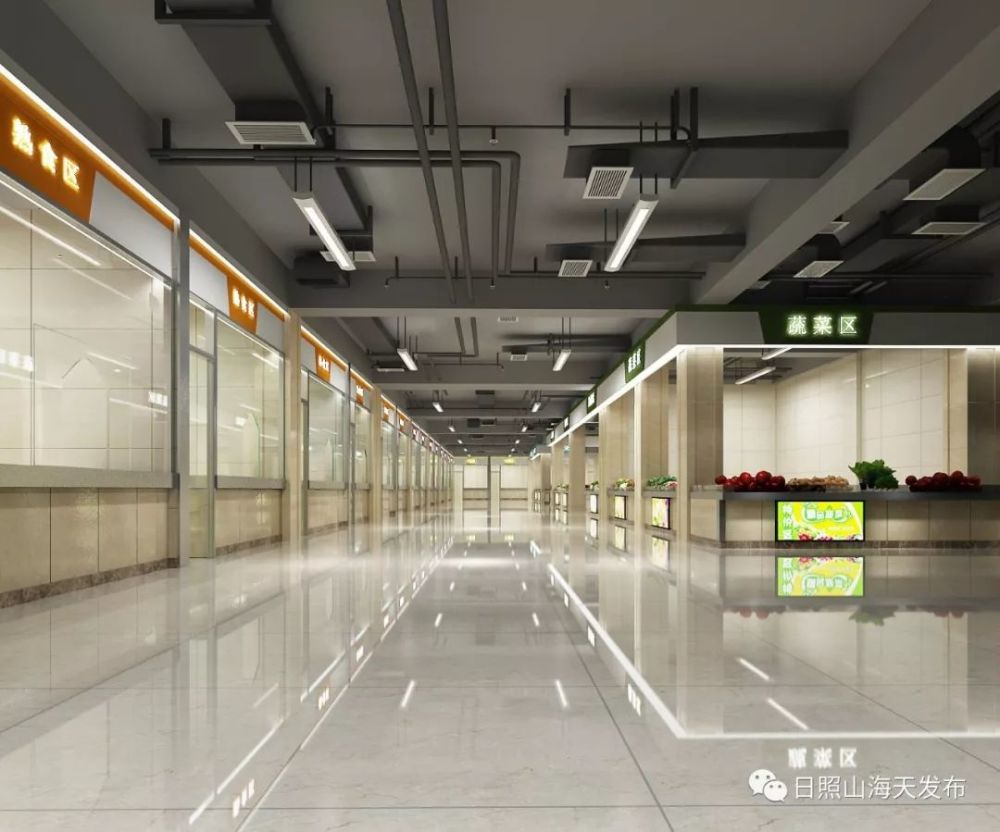 山海天买菜不方便?便民市场春节前投入运营!地