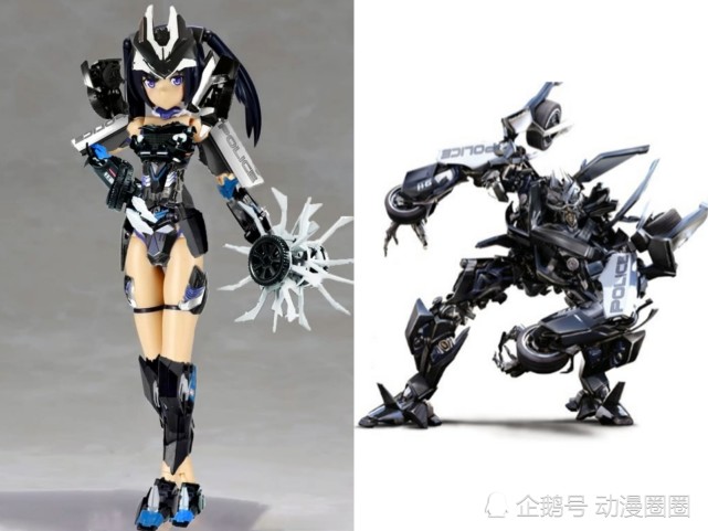 当变形金刚变身机甲少女丝袜大黄蜂美炸御天敌变双马尾御姐