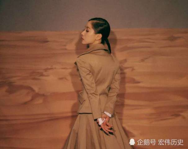 王子文复古装亮相红毯,却被头发抢镜,网友:都可以炸油条了!