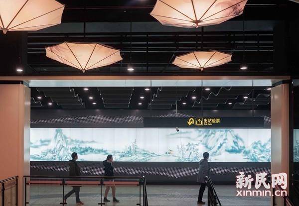 图说:轨交13号线陈春路站 新民晚报记者 陈梦泽 拍摄