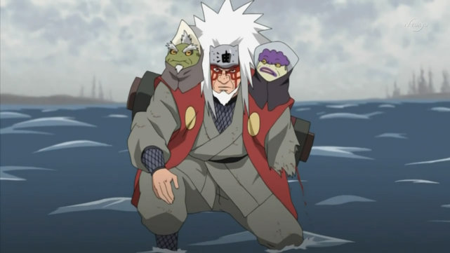 自来也|火影忍者|仙人模式|妙木山|鸣人|大蛤蟆仙人