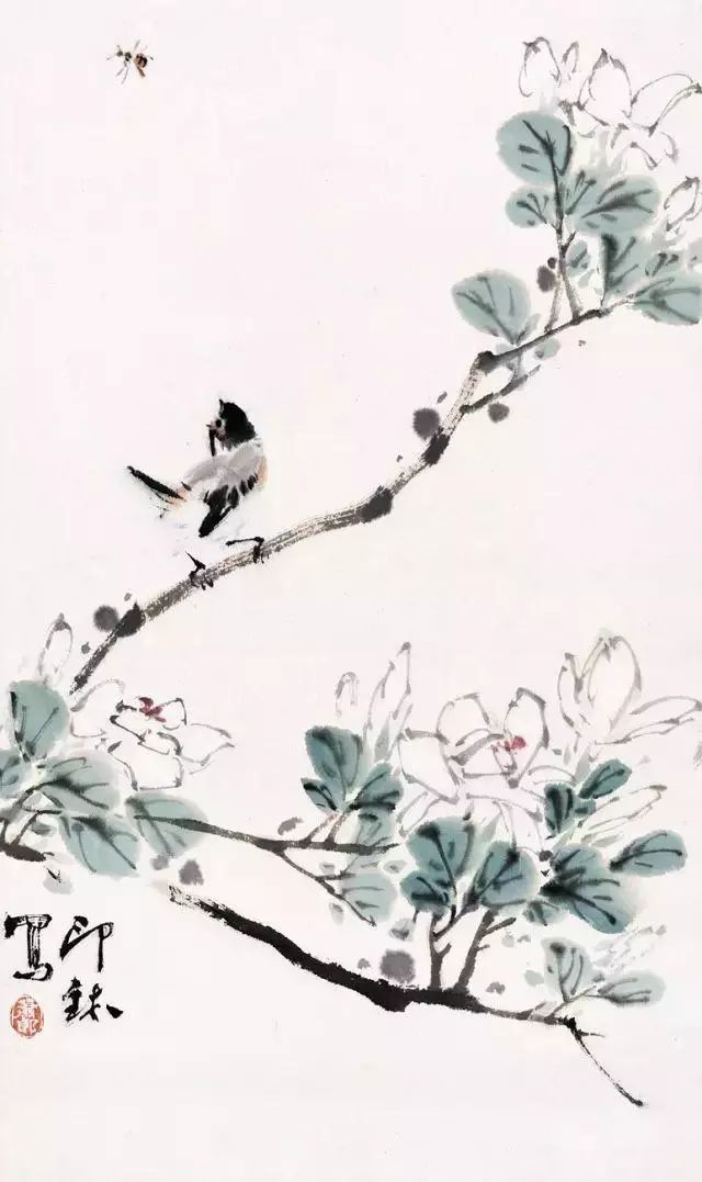 萧朗花鸟草虫作品100幅