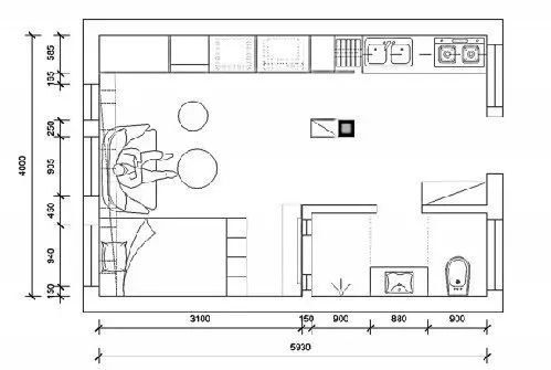 24平的小户型公寓,把东西藏起来,显得更加宽敞