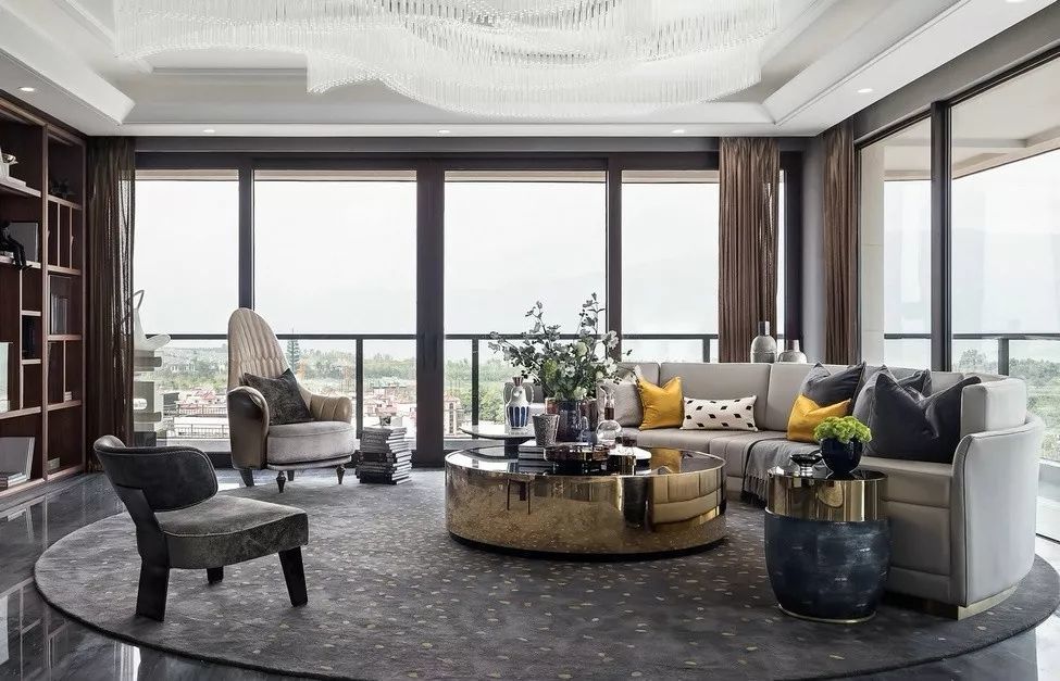 270°江景超大平层设计,美到爆!