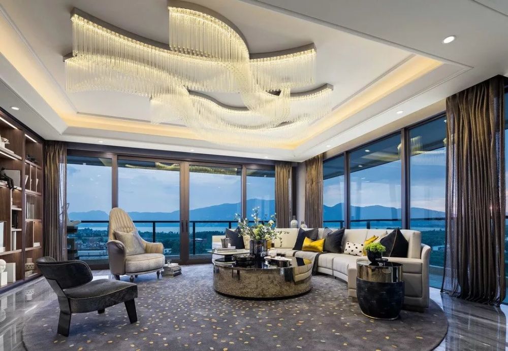 270°江景超大平层设计,美到爆!