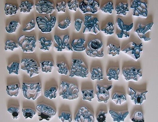 国外一位技术宅用橡皮擦雕刻出神奇宝贝 网友 这才是正确的用法