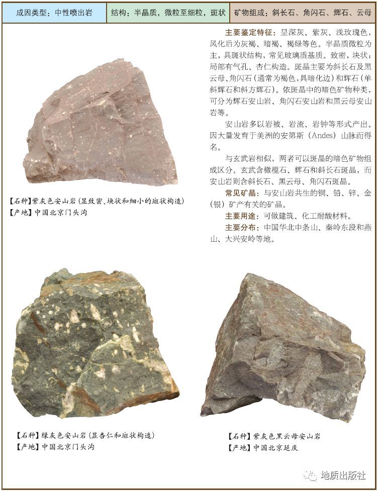 岩浆岩岩石图鉴 腾讯新闻