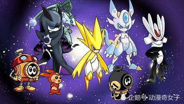 中,主角带着我们认识了很多的精灵,除了宇宙第一强者谱尼,还有米咔,和