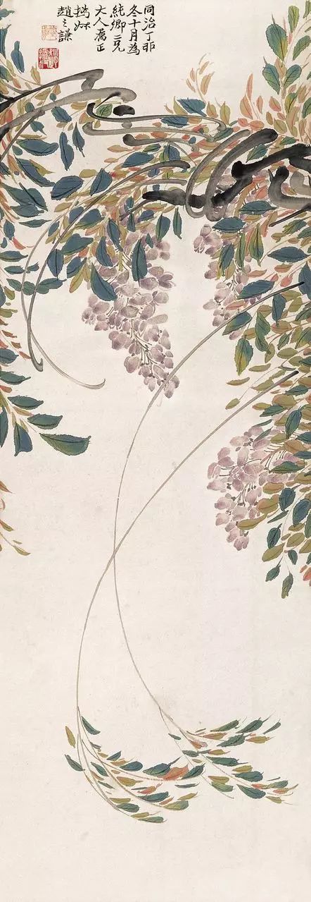 赵之谦|赵之谦——花鸟作品欣赏