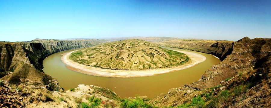厉害了!山西这个县横亘黄河,看黄河奇湾,这个地方可不能错过!