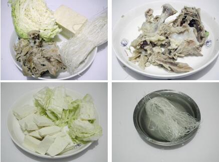 适合秋冬温补又营养的鸭架子熬白菜