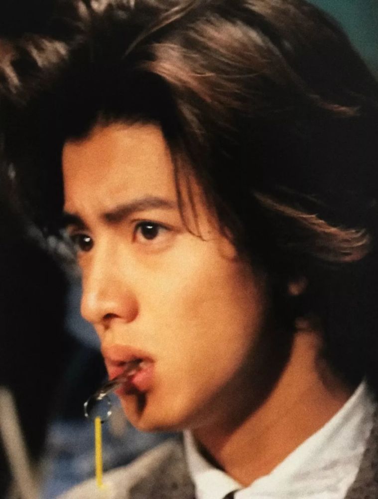 木村拓哉年轻时神颜图片实在太迷人啦