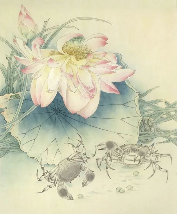 工笔画|工笔画《和谐图》图文步骤详解