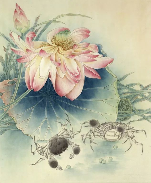 工笔画|工笔画《和谐图》图文步骤详解