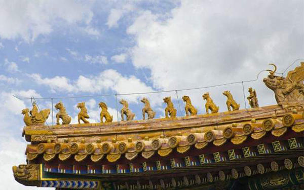 故宫屋顶上的琉璃小神兽你知道它们的名字吗图