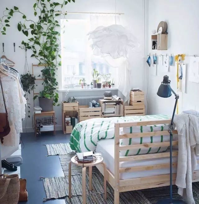 清新又文艺的卧室设计,一起来看看吧,总有你想要的那款