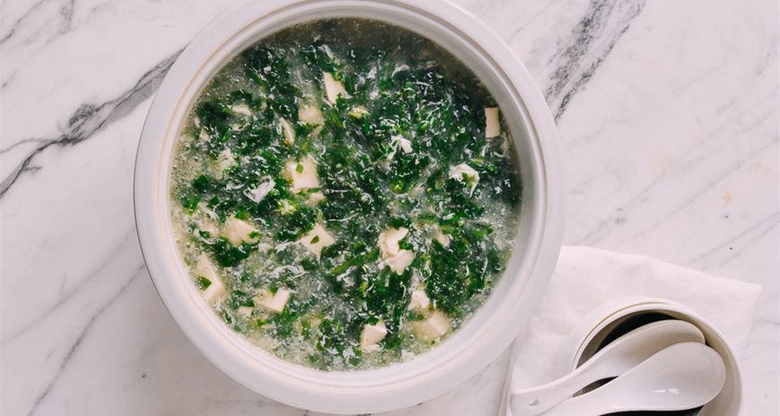 我想去挖野菜,想喝荠菜豆腐蛋花汤_腾讯新闻