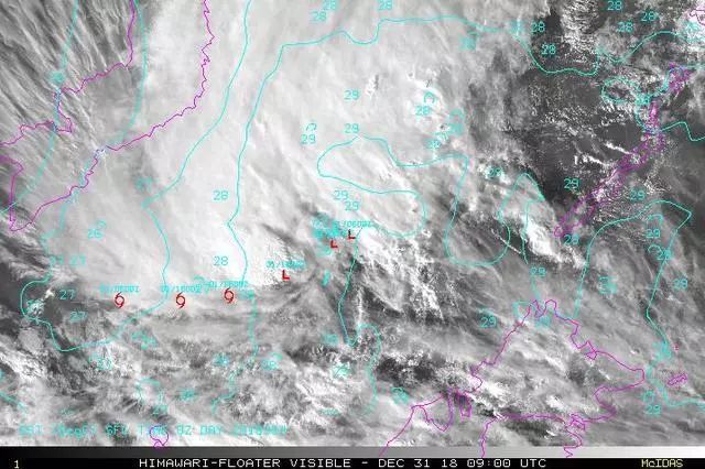 南海突现台风胚胎!是2019年第一台风?看日本