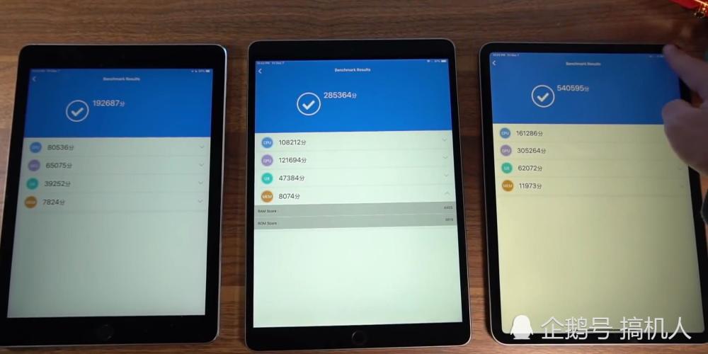 苹果A12X\/A10X\/A9X处理器性能对比:差距有多