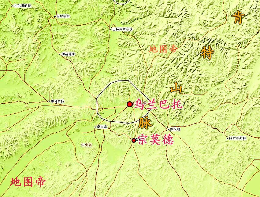 肯特山地图图片