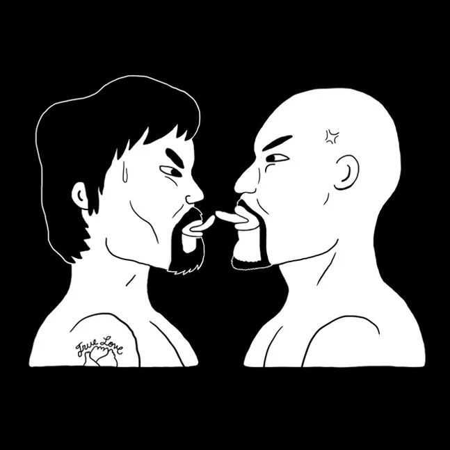 黑白里多变的画法 略带恶趣味的幽默