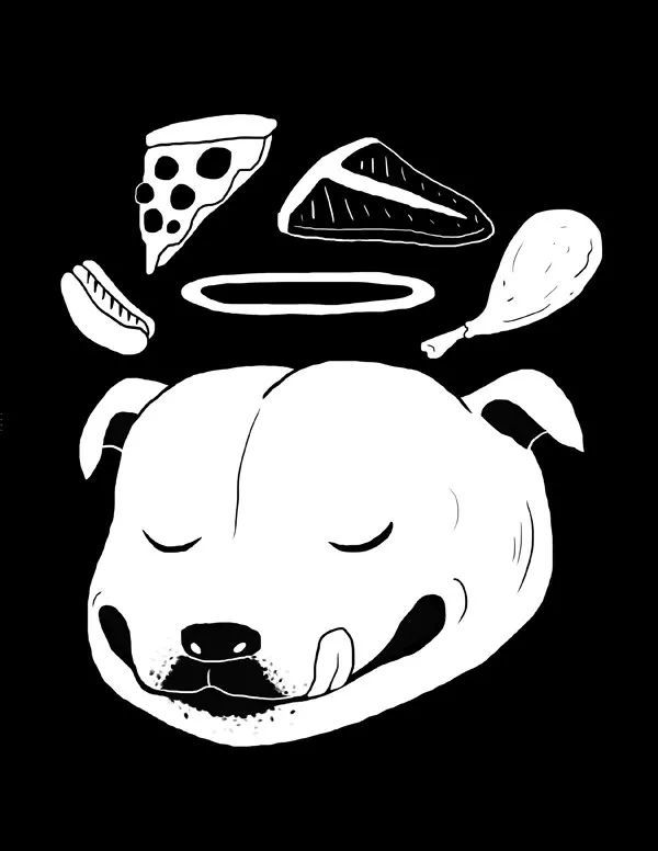 黑白里多变的画法 略带恶趣味的幽默