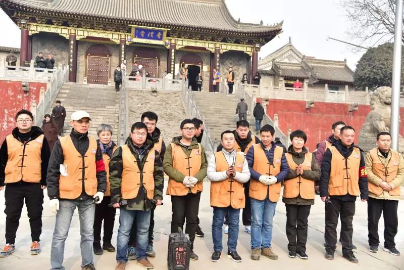 長安香積寺2019年元旦日祈福,拜塔,傳燈法會圓滿完成