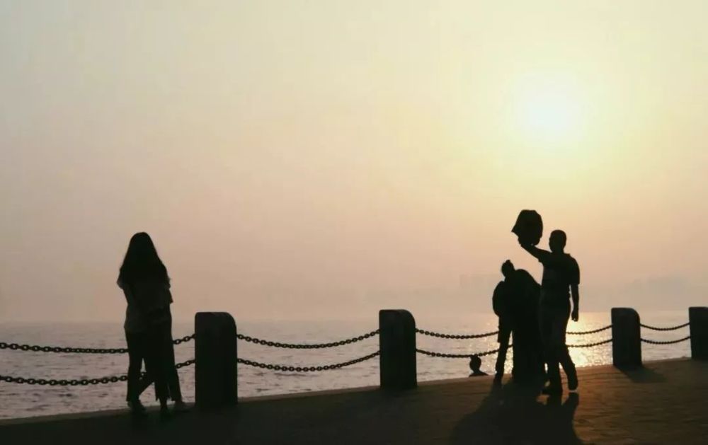 深圳湾公园,一出地铁站就看到海的公园