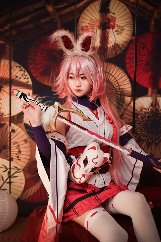 cos崩坏学园3八重樱逆神巫女