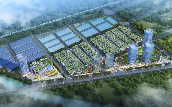 南靠常德大道,西接金丹路,北抵长张铁路,计划打造成常德北部新城的