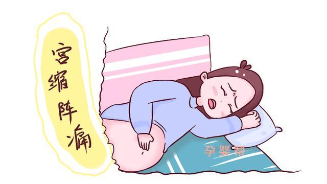 第一处:疼在宫缩阵痛