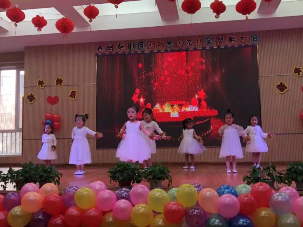 西城幼儿园2019迎新年,庆元旦亲子联欢会-小