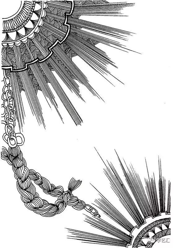 一大波黑白线描素材 超棒 腾讯新闻