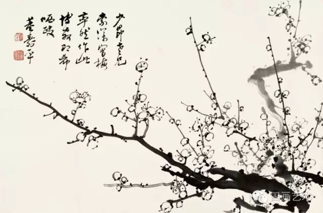 关于梅花技法 这篇文章讲得很全面 梅花 画家 墨色