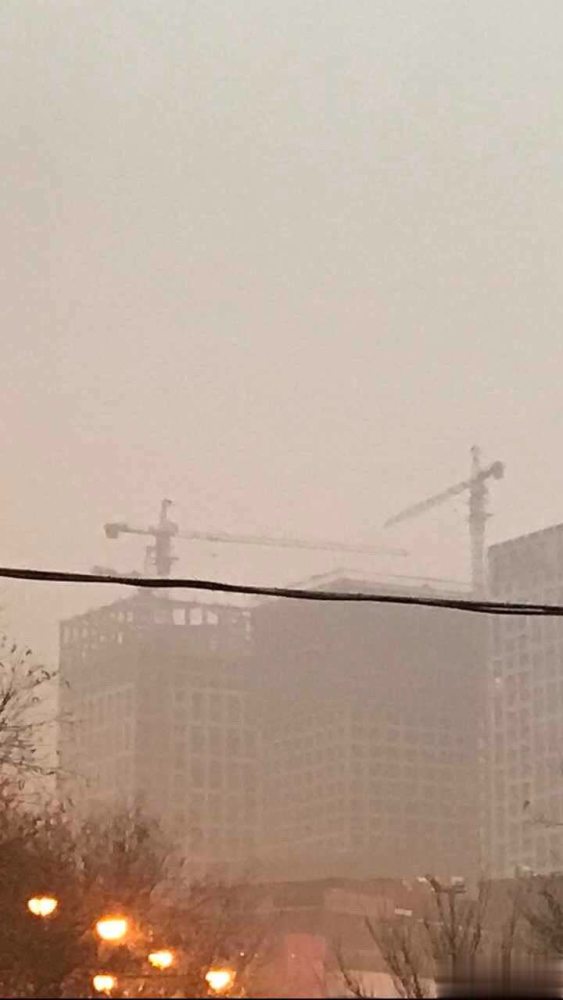 西安突然变成了雾霾之都