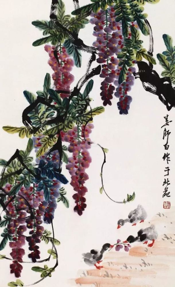 紫藤花的画法视频