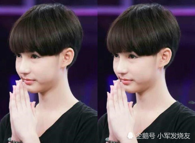 "女装大佬"yoshi,淡妆下显示"仙女颜",网友:视觉冲击