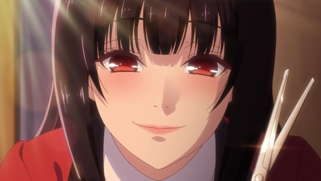 "蛇喰梦子,在狂赌中享受快感的生志摩妄,身穿哥特萝莉装的虫喰惠利美