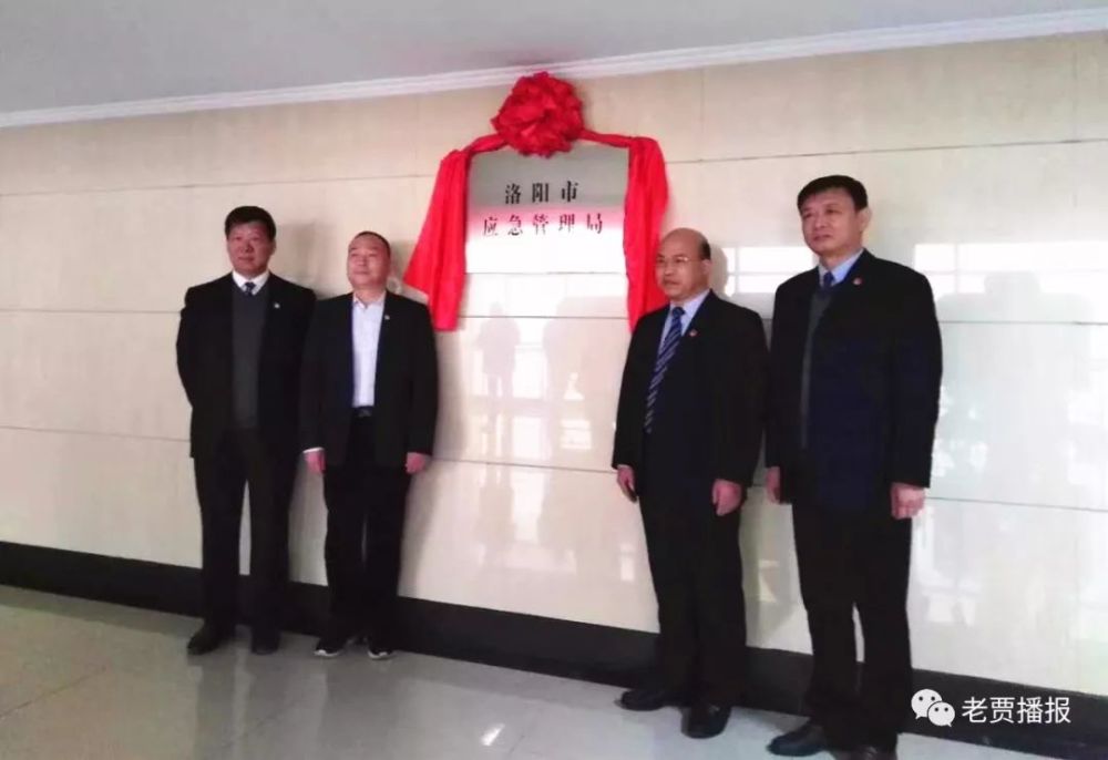 重磅!洛阳9个新组建委局今日正式挂牌,一把手