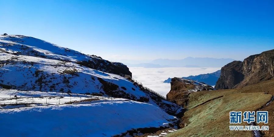 昭通大山包冬景 苍凉壮美 如梦如画