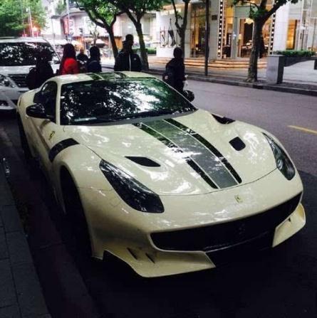 国内首台落地法拉利TDF,如今二手价格都暴涨