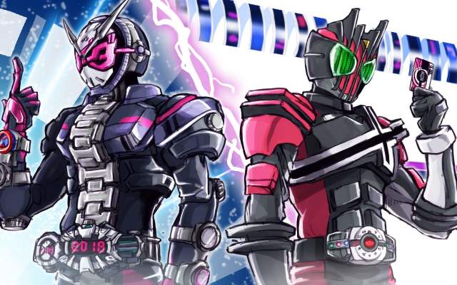 假面骑士decade,品红腰带的真骨雕出现了,