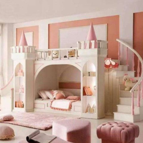 十二星座专属公主床,白羊座的是一座城堡,射手座的最简洁