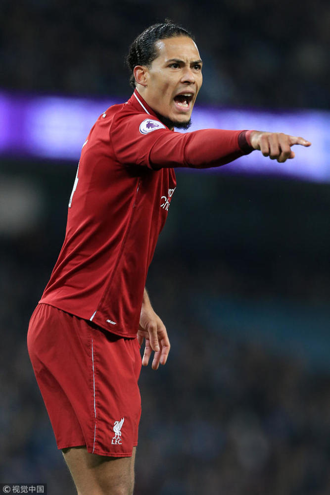 范迪克成为利物浦目前唯一的正牌中卫