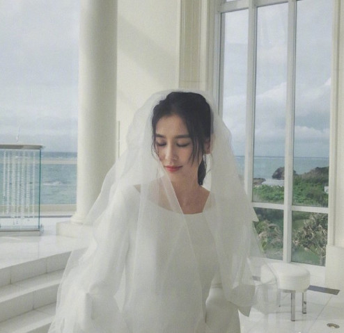 黄圣依婚纱照_杨子黄圣依婚纱照