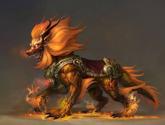 上古神兽麒麟之四大麒麟火麒麟水麒麟风麒麟雷麒麟